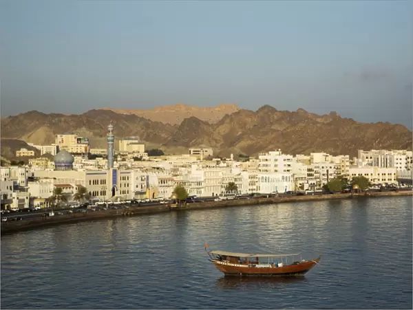 Muscat skyline and waterfront