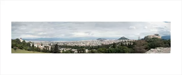 Acropolis and Athens panorama