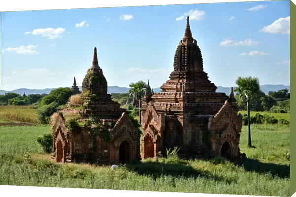 Monuments 1818 and 1817 in Bagan, Myanmar