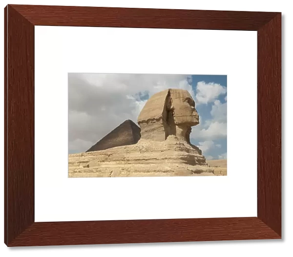 The Sphinx, guardian of the Giza Plateau, Cairo, Egypt
