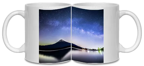 Mt. Fuji and the Milky Way