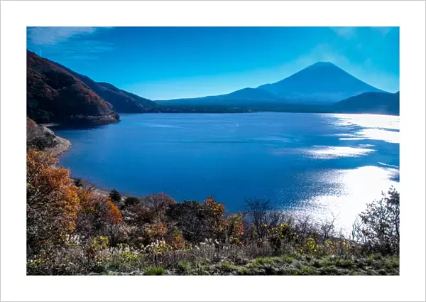 Fuji and Lake Motosu