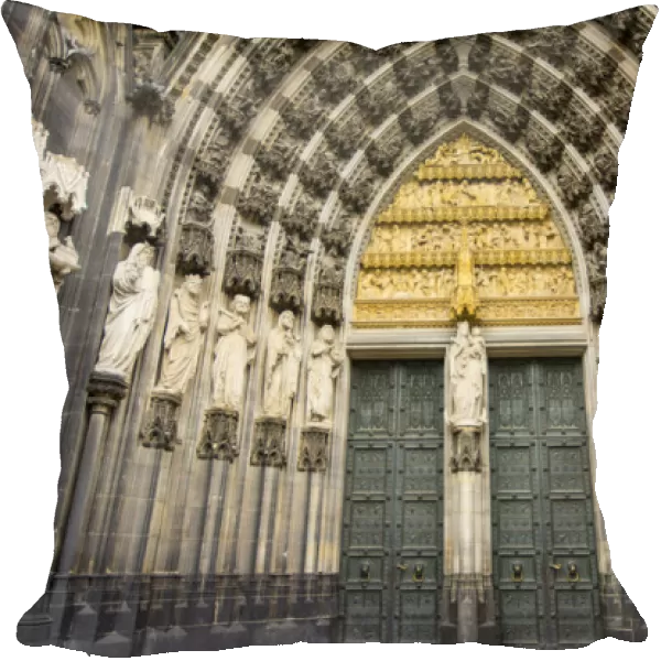 Cologne Cathedral Facade Door, Germany