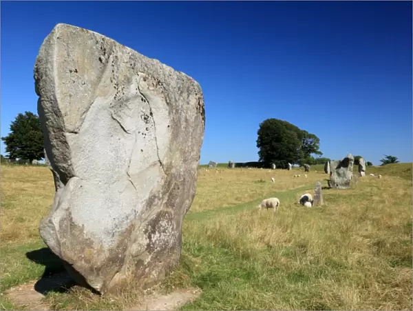Avebury Prehistoric Site, Wiltshire, England