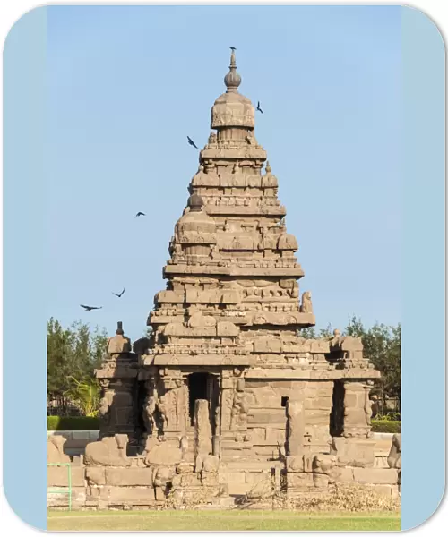 Shore Temple, Mahabalipuram, Kanchipuram, Tamil Nadu, India