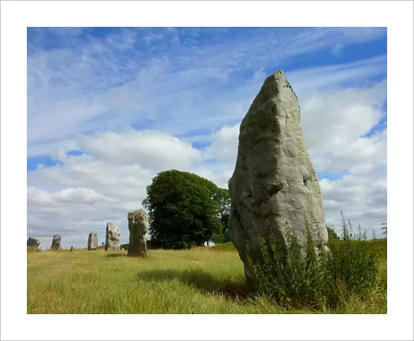 Neolithic henge monument in Avebury