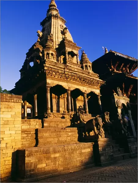 Hindu Temple, Durbar Square, Bhaktapur, Nepal