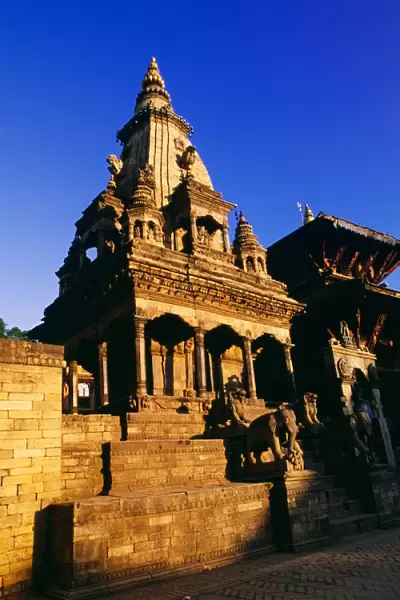 Hindu Temple, Durbar Square, Bhaktapur, Nepal