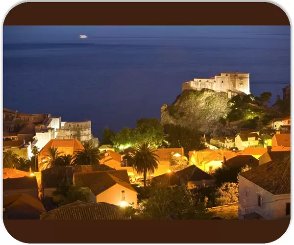 Walled city of Dubrovnik, southeastern tip of Croatia, Dalmation Coast, Adriatic Sea, Croatia, Eastern Europe