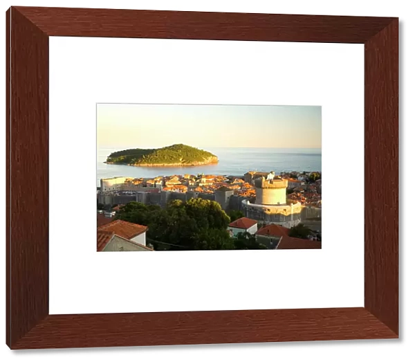 Walled City of Dubrovnik, Southeastern Tip of Croatia, Dalmation Coast, Adriatic Sea, Croatia, Eastern Europe