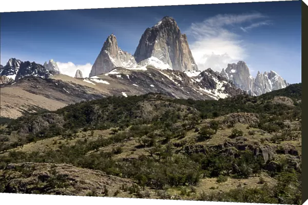 The jagged peaks of Mount Fitz Roy Massif