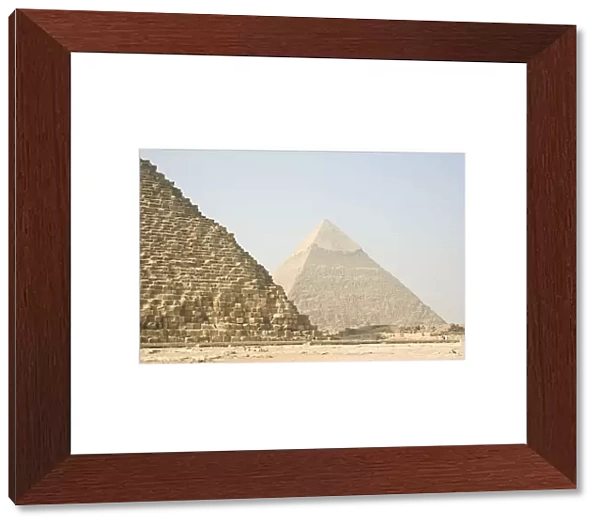 Two of the Pyramids of the Giza Necropolis