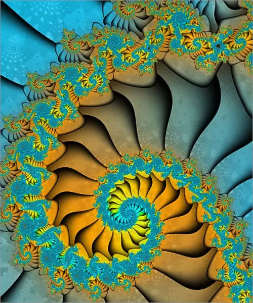 A spiral fractal