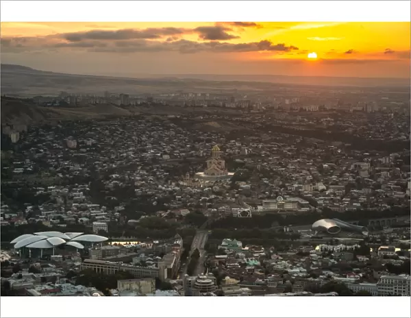 Sunrise at Tbilisi, Georgia