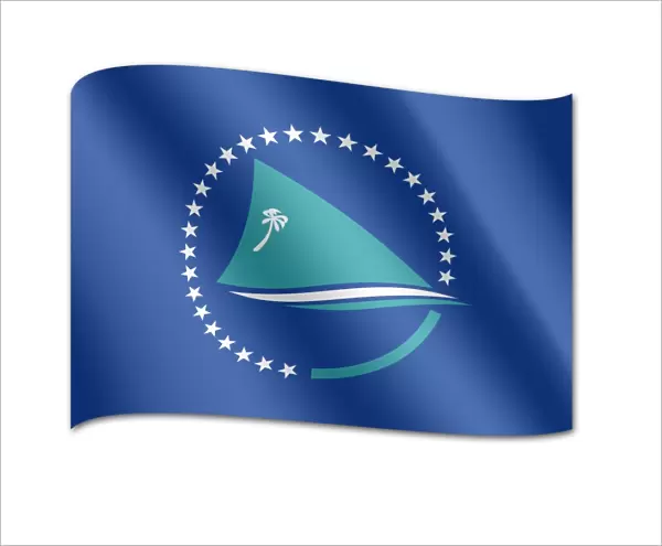 Flag of the Pacific Island Forum, International Organization of Pacific island countries