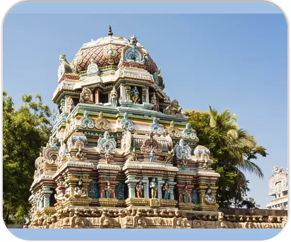 Temple, Srirangam temple complex, Tiruchirappalli, Tamil Nadu, India