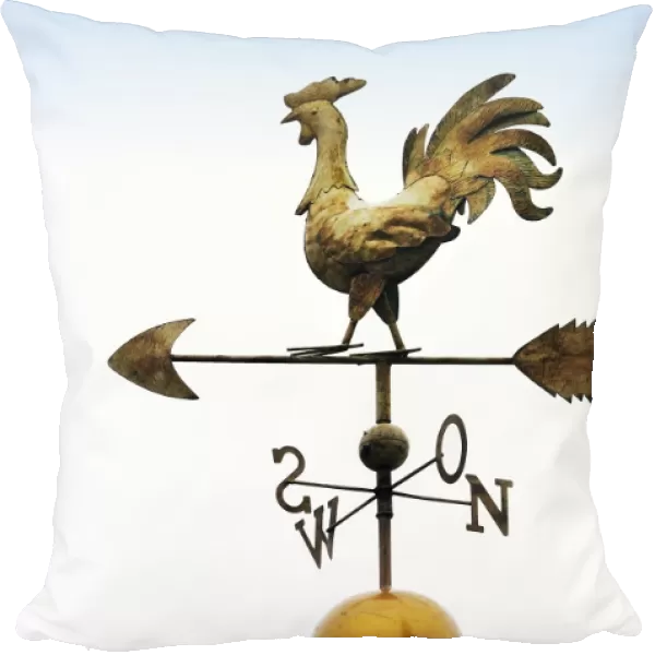 Weather vane with letters indicating the points of the compass, Bavaria, Germany, Europe