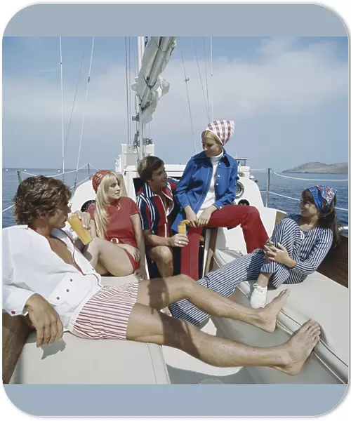 Boat Sailing 70s Style