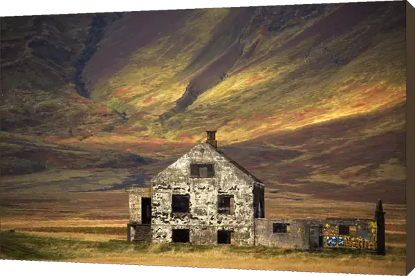 Abandoned house in rural Iceland, Snaefellsness Peninsula