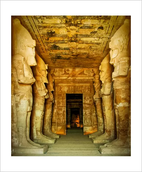 Hypostyle hall, Great Temple of Abu Simbel