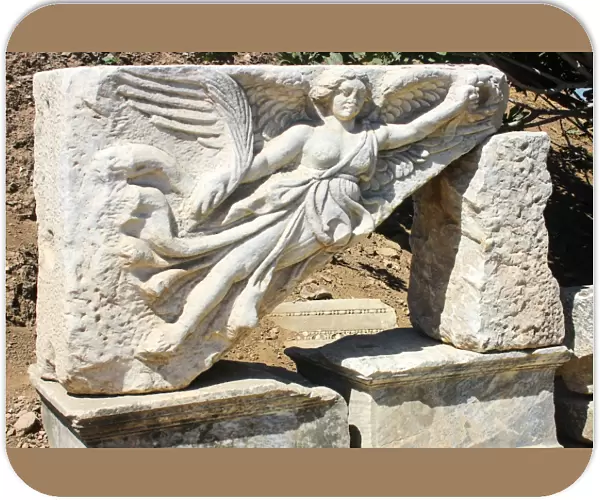 Statue of the goddess Nike, Ephesus, Turkey