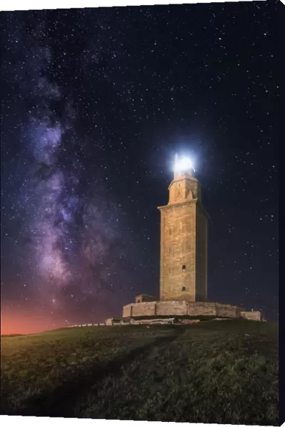 Milky Way and Tower of Hercules