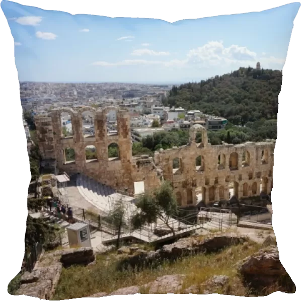 Odeon of Herodes Atticus and Surroundings, Athens, Greece