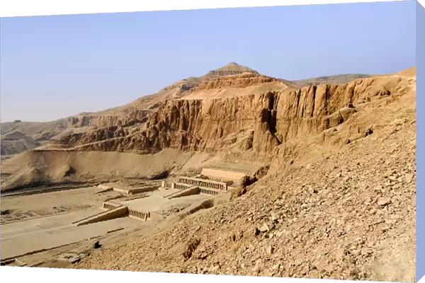 Deir el-Bahari temple, Luxor, Egypt