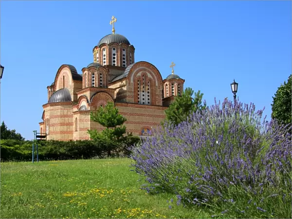 Orthodox church of Hercegovacka Gracanica in Trebinje (Bosnia and Herzegovina)