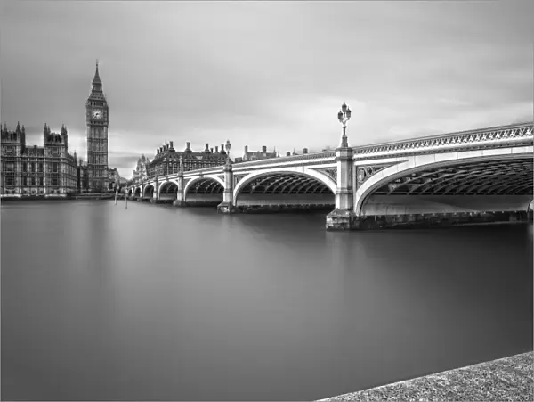 House of Parliament and Westminster Bridge