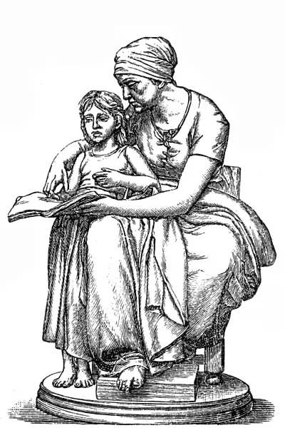 Maternal Education, by Eugene Delaplanche