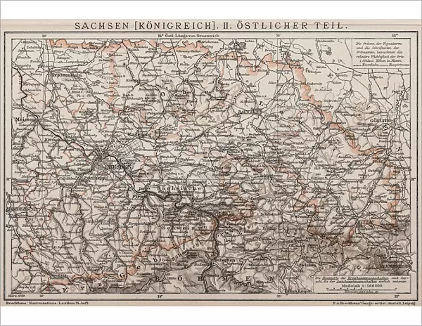 Kingdom of Saxony, Eastern part