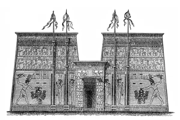 Ancient Egyptian Temple in Edfu