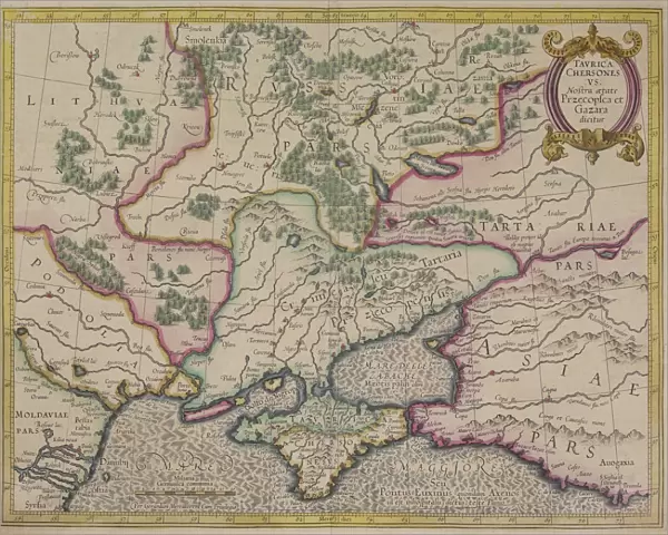 Antique map of Tabula Chersones
