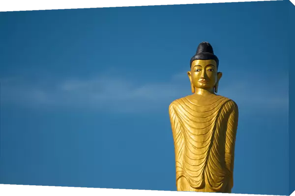 Rakhine Buddha Statue in Mrauk-U