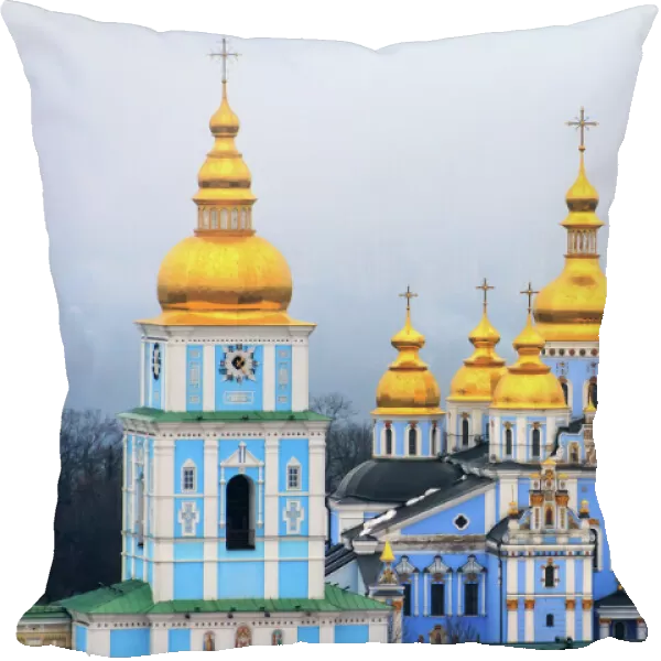 St. Michaels gold-domed cathedral, Kiev, Ukraine, Europe