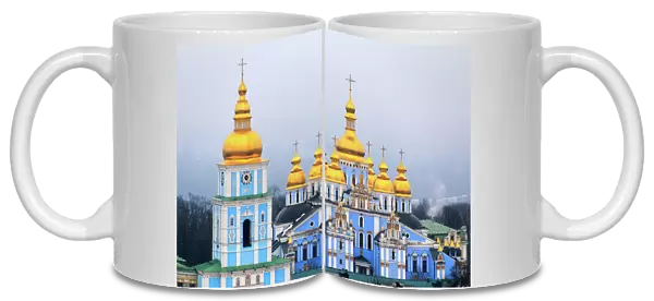 St. Michaels gold-domed cathedral, Kiev, Ukraine, Europe