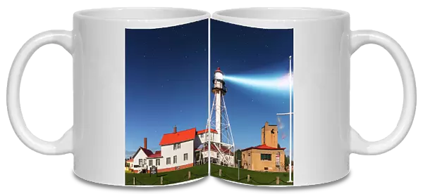 Whitefish Point Lighthouse by Moonlight