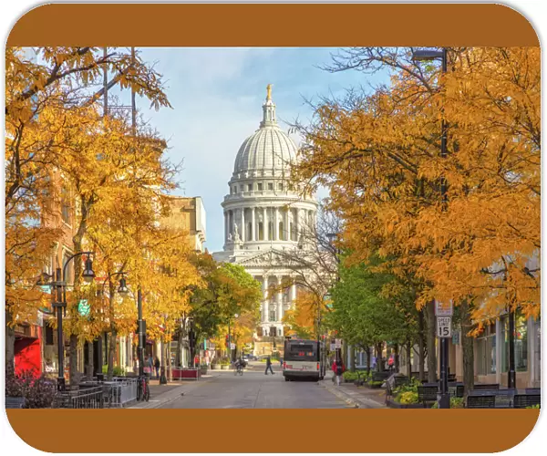 Madison Wisconsin Capital State Street View