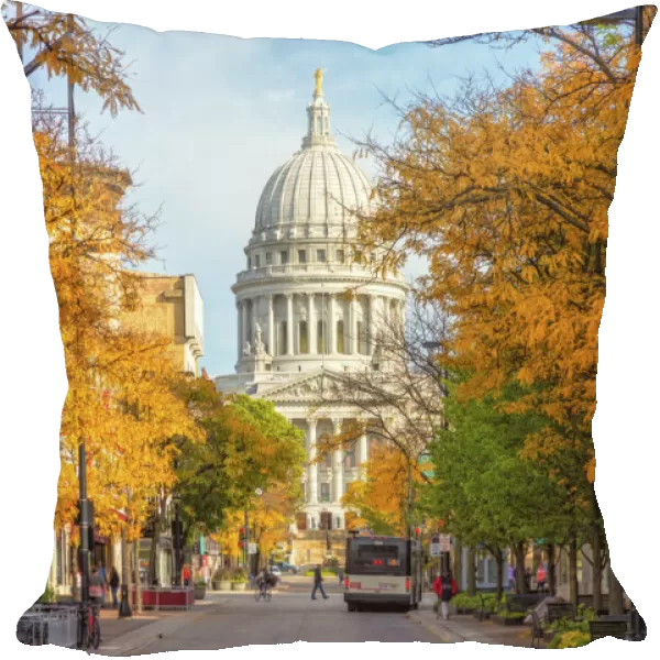 Madison Wisconsin Capital State Street View