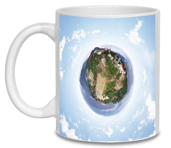 Mount Hieis 360 Aerial Little Planet