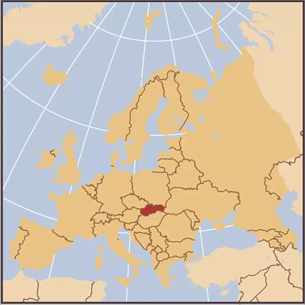 Lithuania reference map