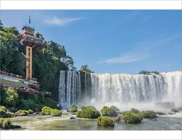 Majestic Iguazu Falls, Brazil