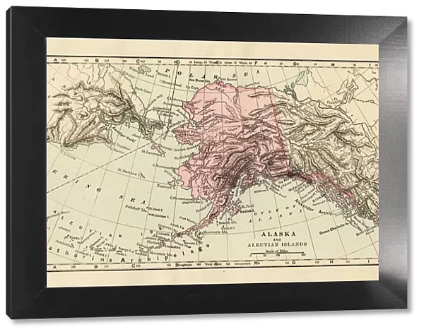 Alaska map 1893
