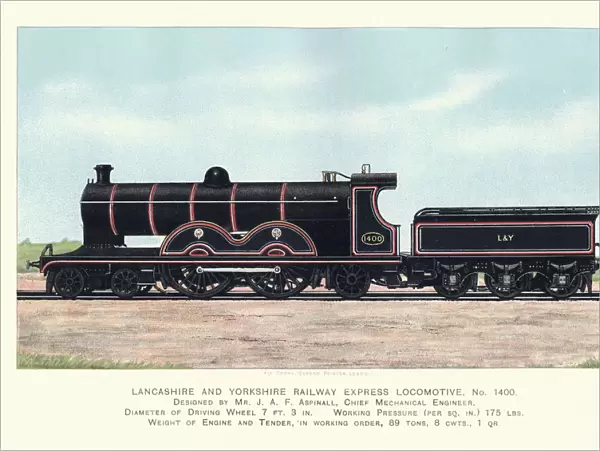 Lancashire and Yorkshire Railway Express Locomotive, 1899
