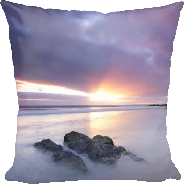 Freathy beach sunset