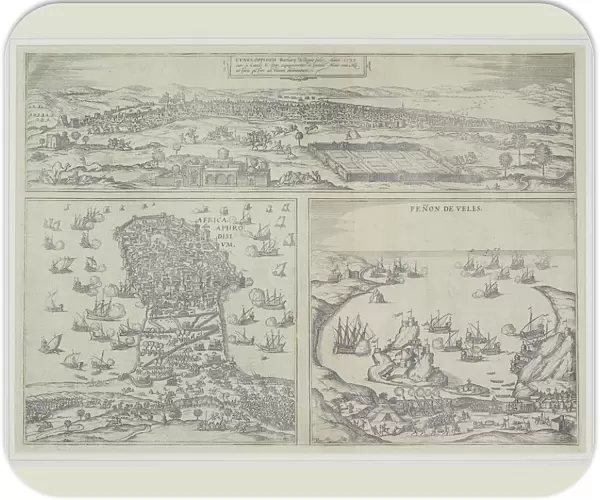 16th century, antique, archival, barbarie coast, barbary coast, battles, borders