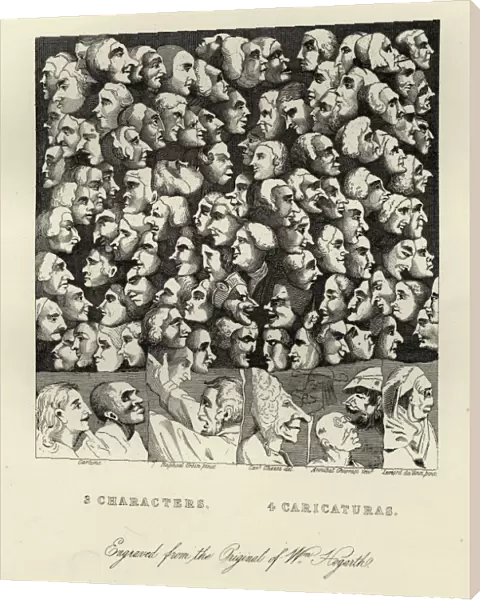William Hogarth Characters and Caricatures