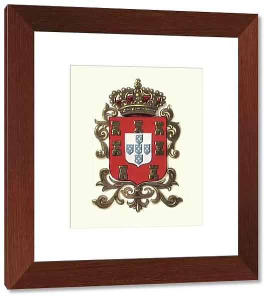 Coat of Arms of Portugal, 1898