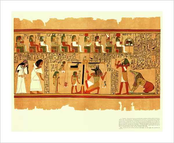 Ancient Egyptian Papyrus of Ani - Book of the Dead